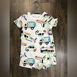 Infant shorts onesie. Size 9 months